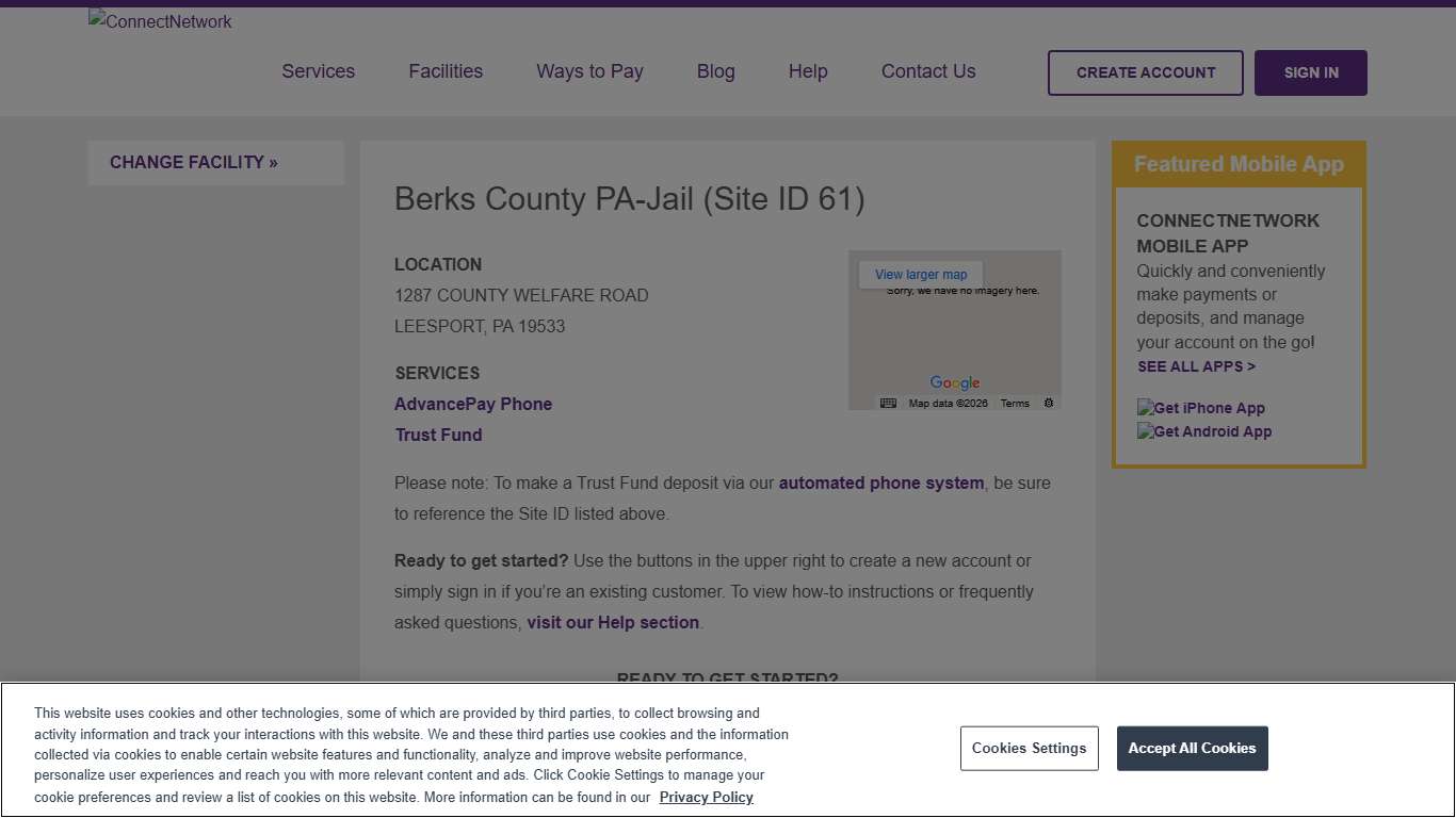 Berks County PA-Jail | ConnectNetwork